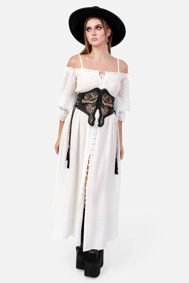 ASHIRA MOTH WAIST BELT
