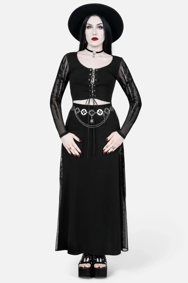CHAPEL OF SHADOWS MAXI SKIRT
