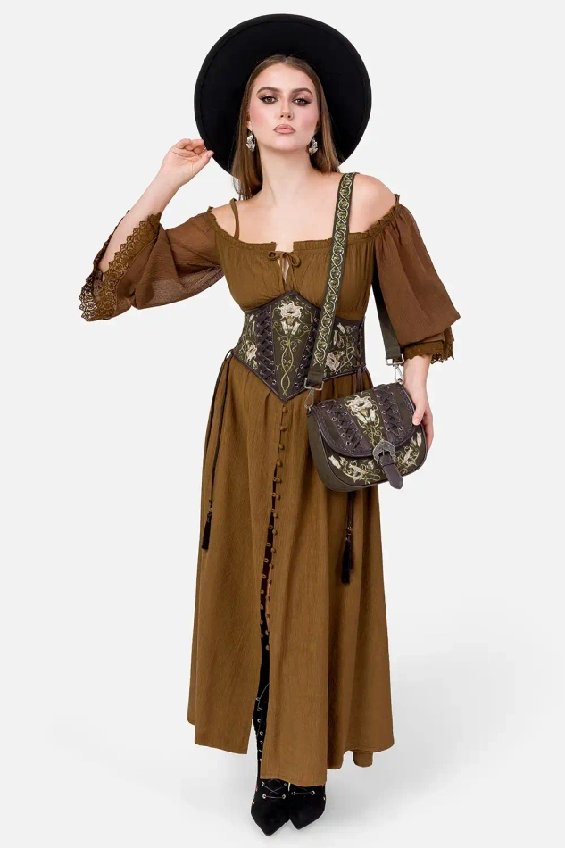 DARK BOTANY CORSET BELT
