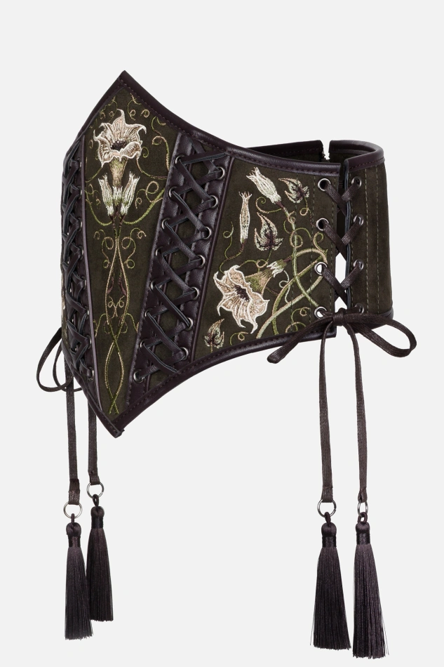 DARK BOTANY CORSET BELT