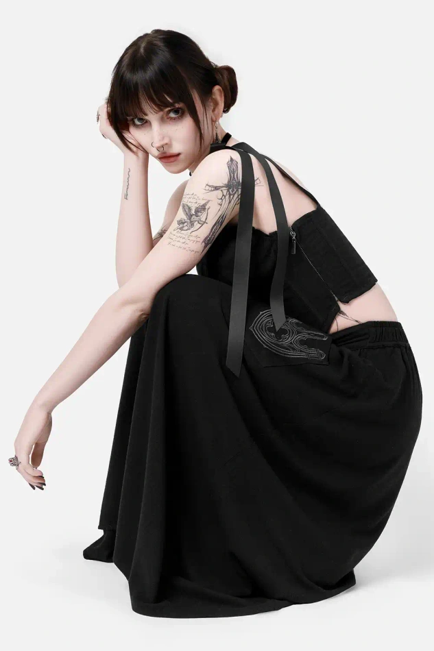 HERESY MIDI SKIRT