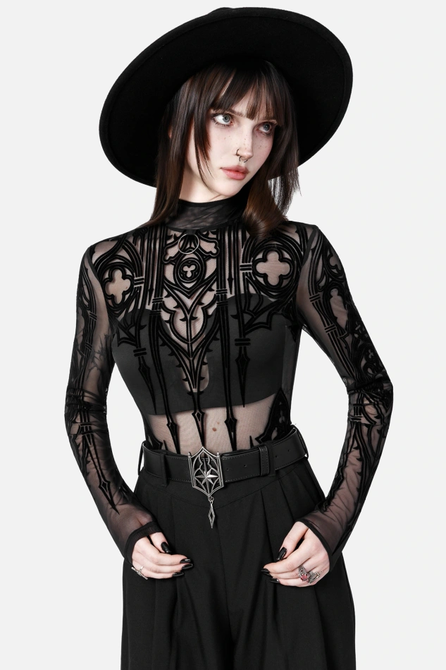 UNDERWORLD BODYSUIT - BLACK