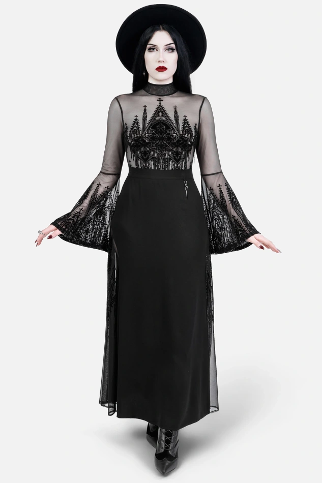 CHAPEL OF SHADOWS MAXI SKIRT