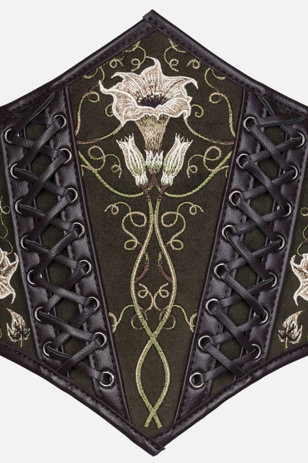 DARK BOTANY CORSET BELT