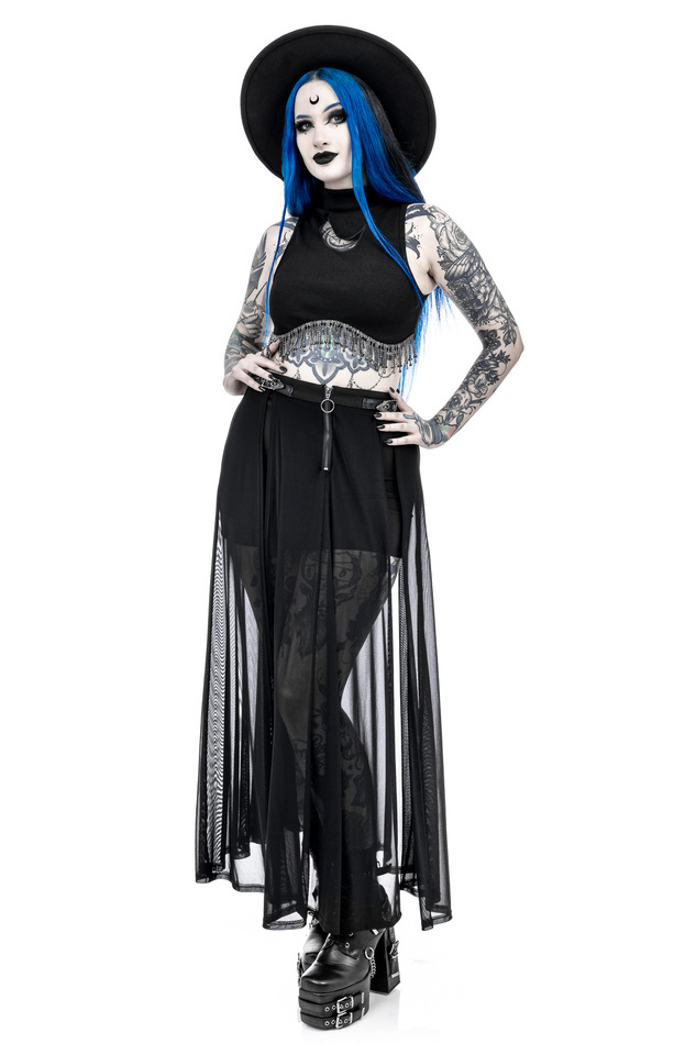 SHADOWS MAXI SKIRT