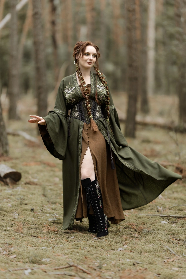 DARK BOTANY KIMONO