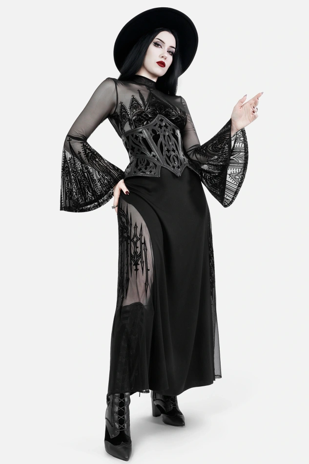CHAPEL OF SHADOWS MAXI SKIRT