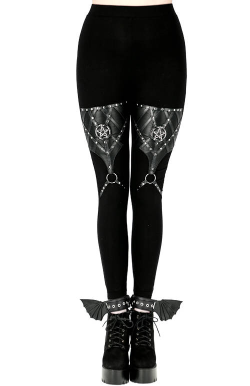 PENTAGRAM HARNESS LEGGINGS Baumwolle