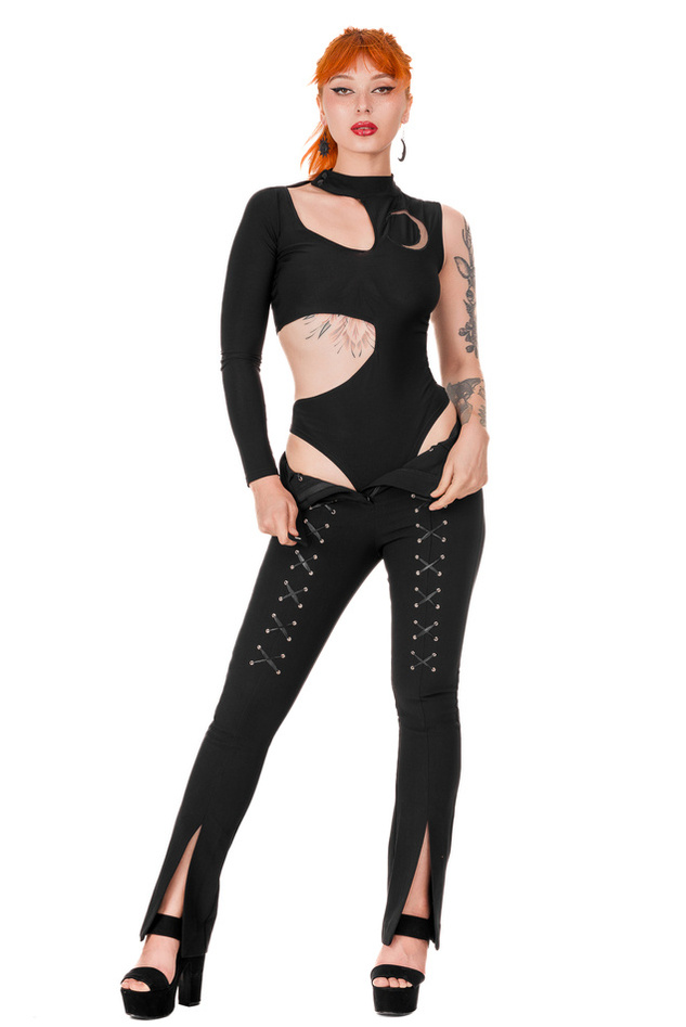MOON ARMY BODYSUIT Asymmetric Blouse