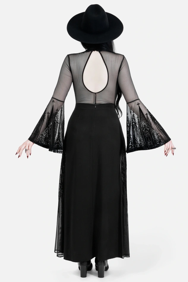 CHAPEL OF SHADOWS spódnica maxi