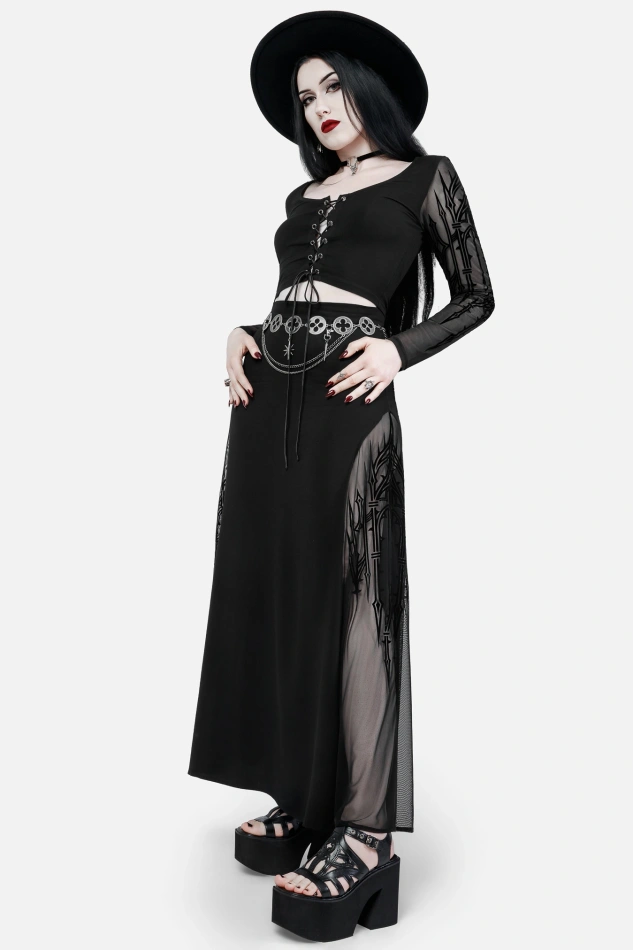 CHAPEL OF SHADOWS MAXI SKIRT
