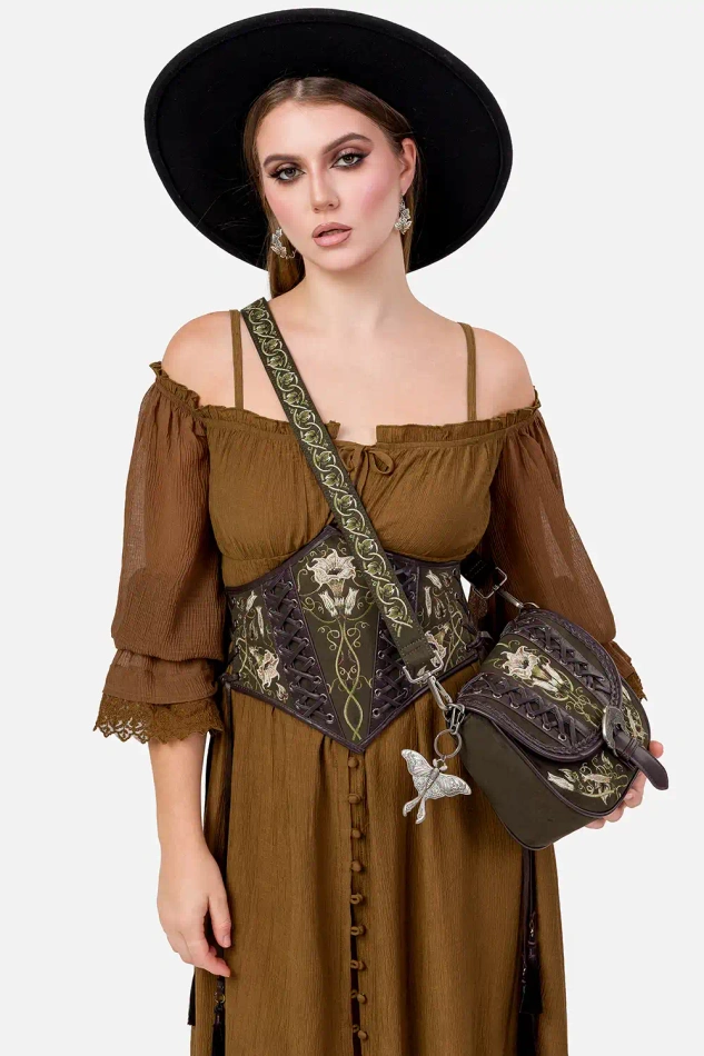 DARK BOTANY CORSET BELT