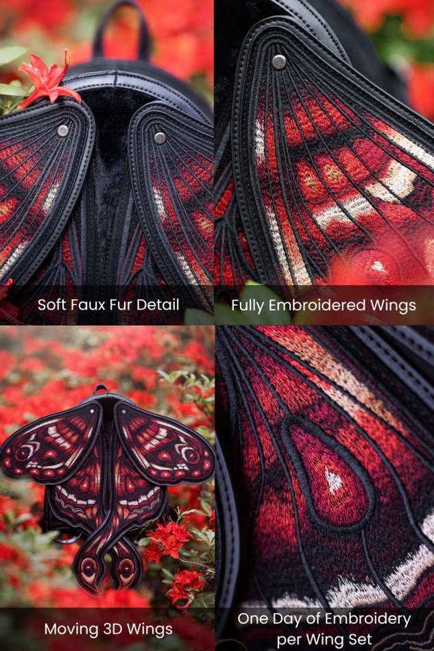 CRIMSON MOTH BACKPACK