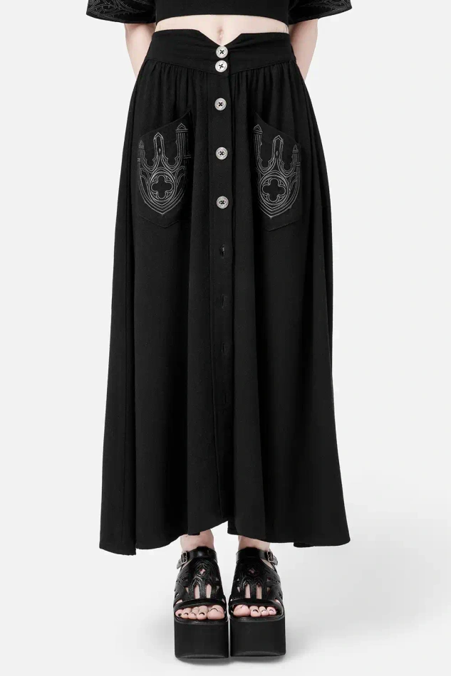 HERESY spódnica midi