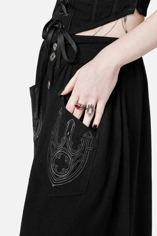 HERESY spódnica midi