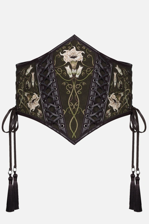 DARK BOTANY CORSET BELT